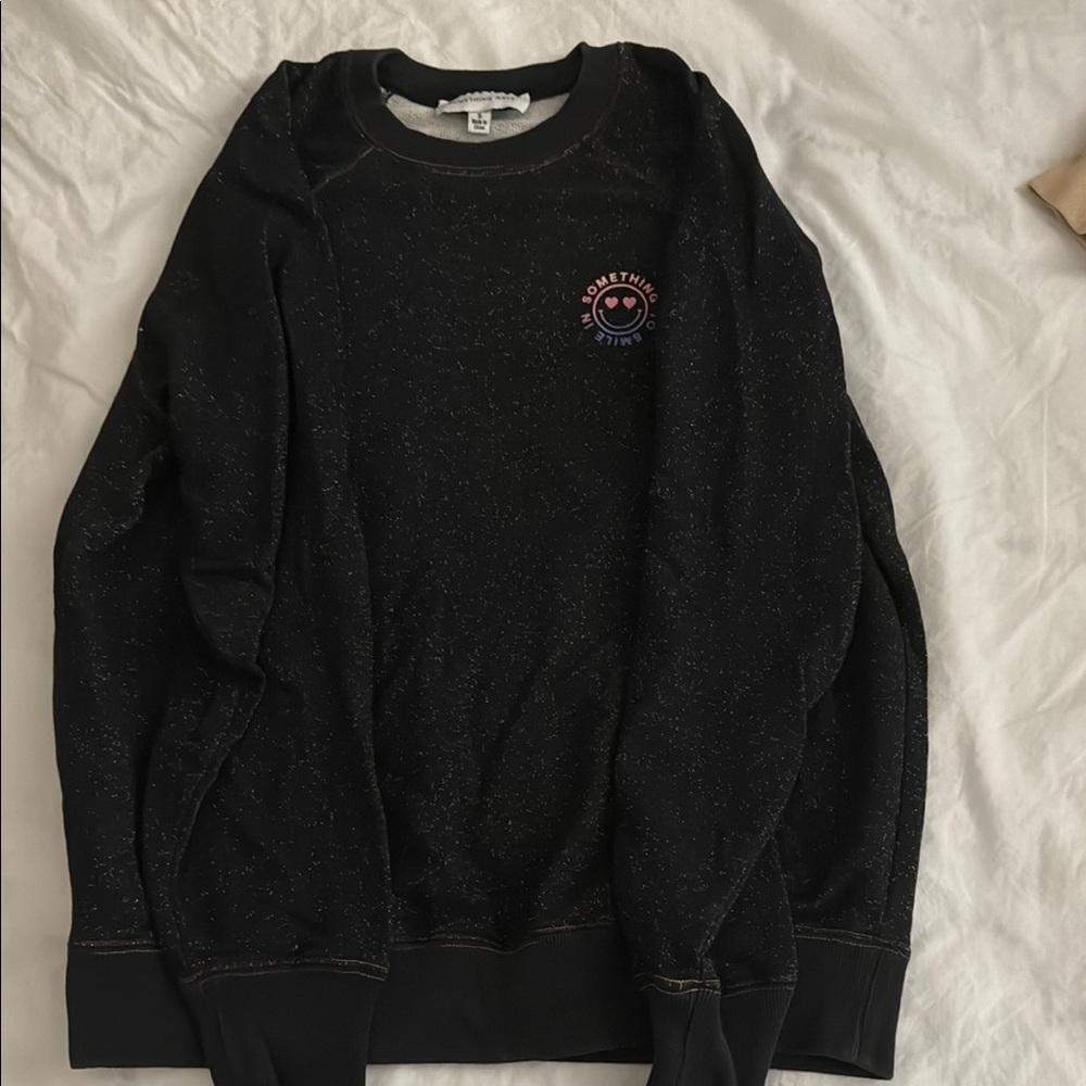Something Navy “Something to Smile In” Pullover